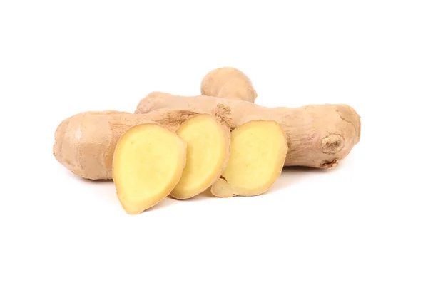 Ginger root in closeup — Stock Photo, Image