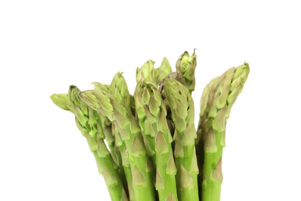 Close-up van verse asperges spears. — Stockfoto