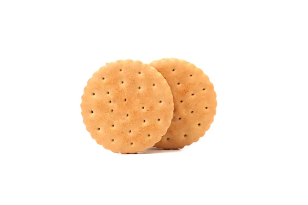 Biscoitos de biscoito de close-up com enchimento — Fotografia de Stock