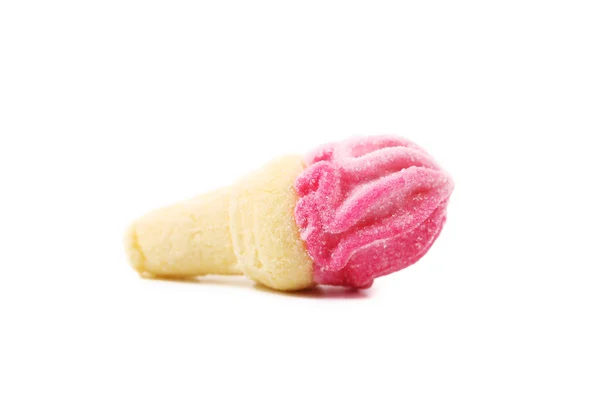 Marshmallow in form of ice cream. — Stock Photo, Image