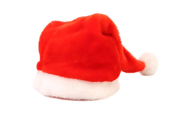 Sombrero rojo de Santa Claus . — Foto de Stock