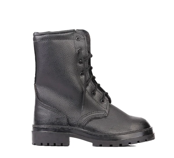 Black man's boot. — Stock Photo, Image