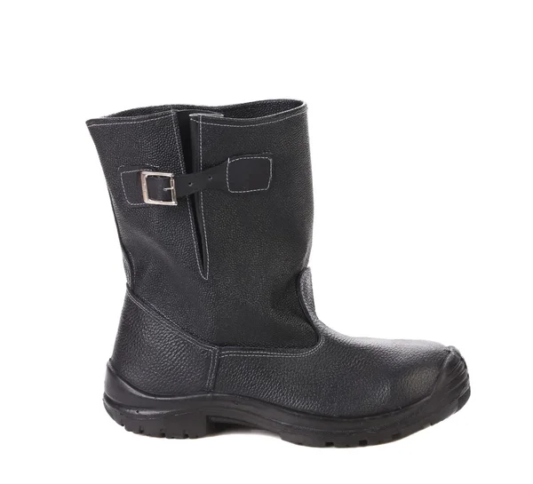 Zwarte kersey boot. — Stockfoto