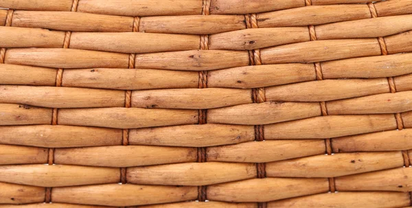 Background vintage weave wicker basket — Stock Photo, Image