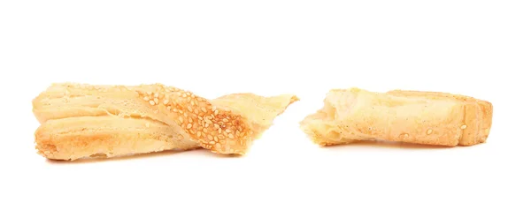 Some pastry sticks with sesame seeds — Stock Photo, Image