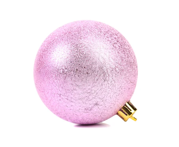 Pink christmas ball. — Stock Photo, Image