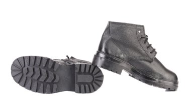 Man's boots siyah.