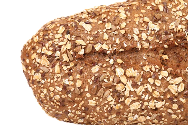 Close up of bread made from whole grain. — Stock Photo, Image