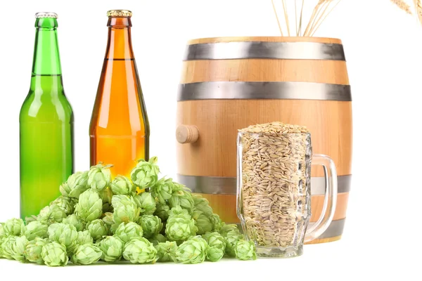 Hop and barley. — Stock Photo, Image