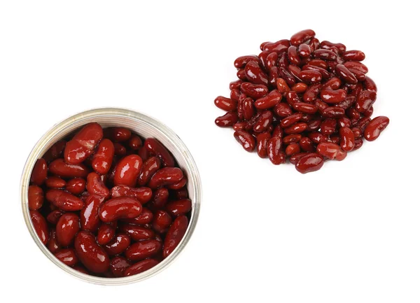 Preserve beans in a bow and separate. — Stock Photo, Image