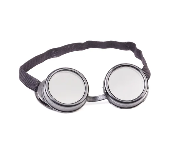 Primer plano de las gafas de soldadura . —  Fotos de Stock
