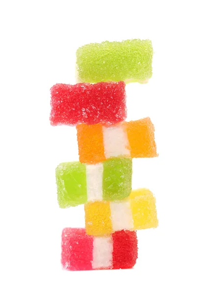 Spyral colorful jelly candies — Stock Photo, Image