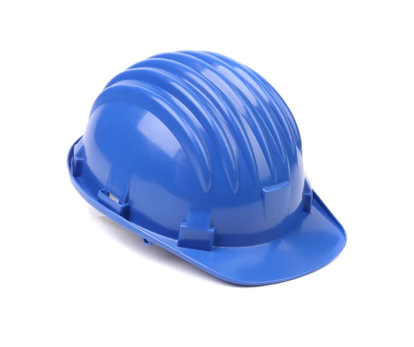 Closeup of blue hard hat. — Stock Photo, Image