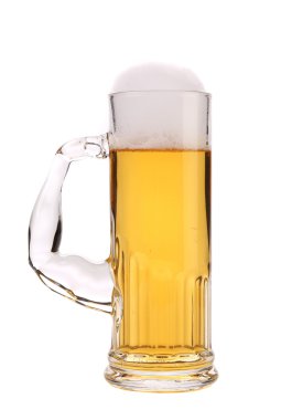 uzun dar bardak bira.