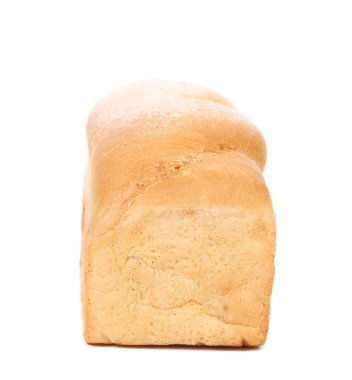 beyaz taze kepekli ekmek. yakın çekim.