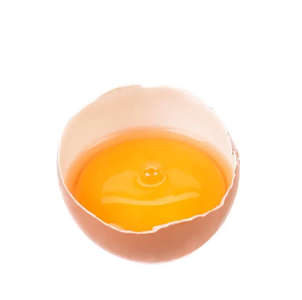 Huevo roto —  Fotos de Stock