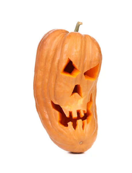 Scary halloween jack lantern. — Stock Photo, Image