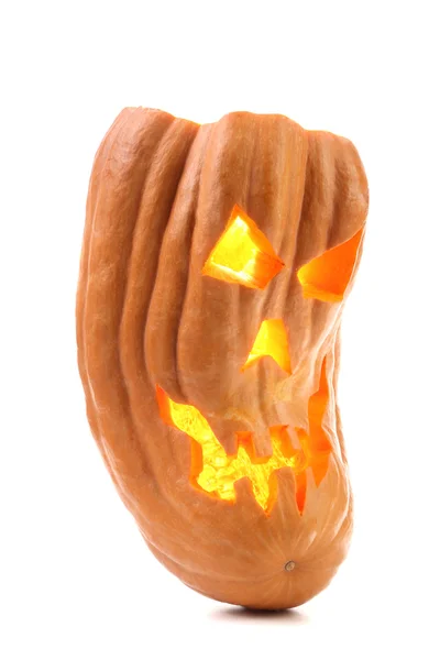 Scary halloween jack lantern. — Stock Photo, Image