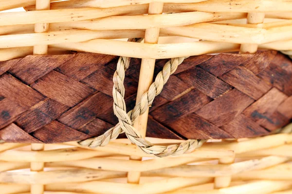 Close up of wicker basket. — Stock Photo, Image