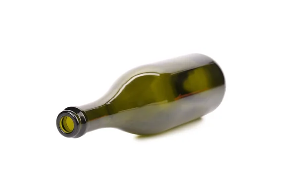 Üres üveg olívaolaj — Stock Fotó