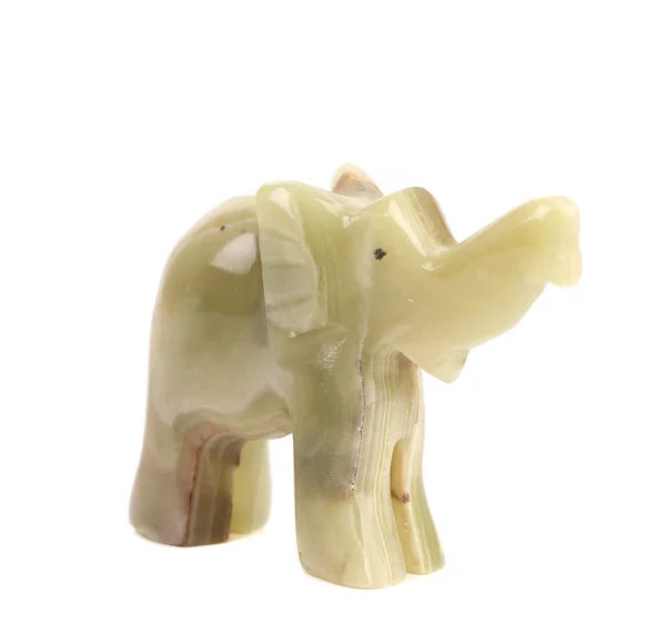Jade słoń. — Zdjęcie stockowe