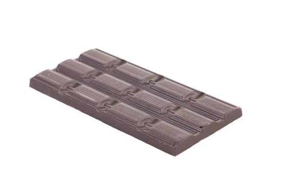 Primo piano di barrette di cioccolato fondente . — Foto Stock