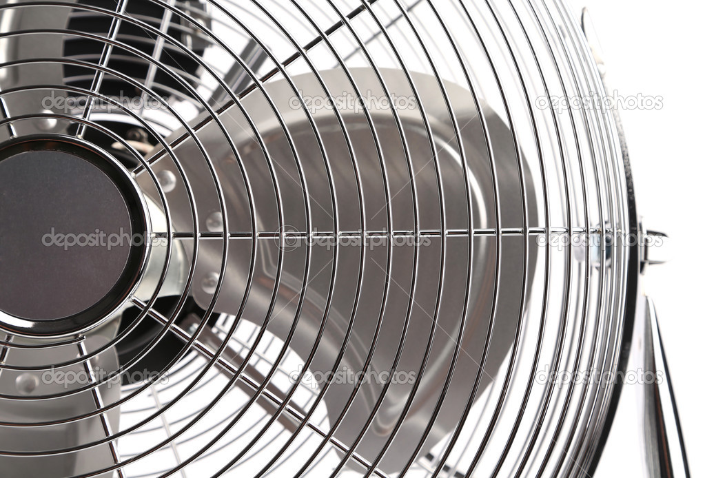 Close up of electric fan.