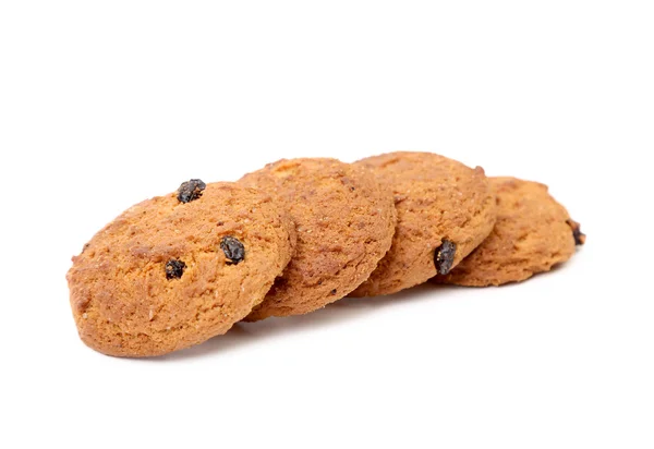 Galletas de avena con chispas de chocolate —  Fotos de Stock