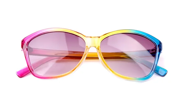 Okulary z kolorowych obręczy — Zdjęcie stockowe
