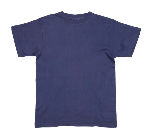 Donkere t-shirt van de blauwe — Stockfoto