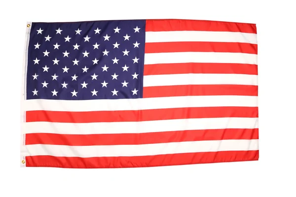 Bandiera in tessuto degli Stati Uniti — Foto Stock