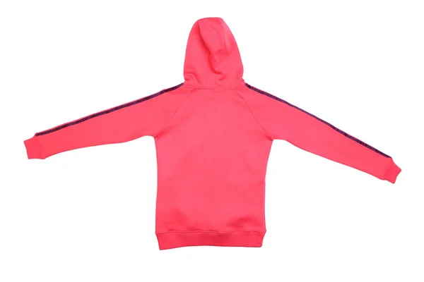 Pink sport jacket back view — Stock Photo, Image