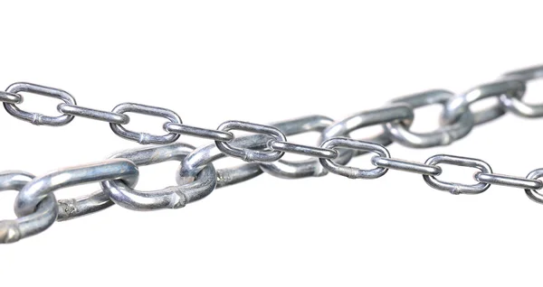 Two metal chains — Stock Photo, Image