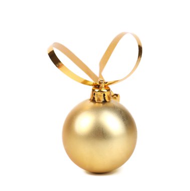 Altın decorativ Noel top.