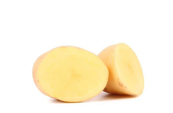 Cut in half potato. — Stock Photo, Image