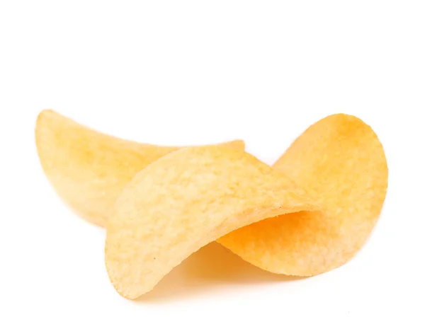 Närbild av potatischips. — Stockfoto