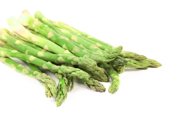 Bund frischer grüner Spargel. — Stockfoto