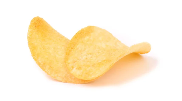 Крупный план картофельных чипсов . — стоковое фото