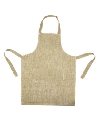 Cooking gray apron. clipart