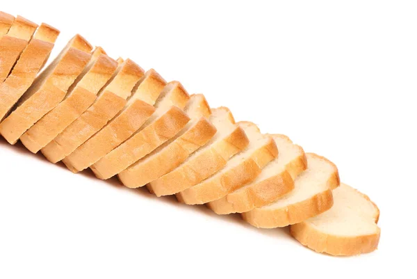 Sliced white bread — Stock Photo, Image