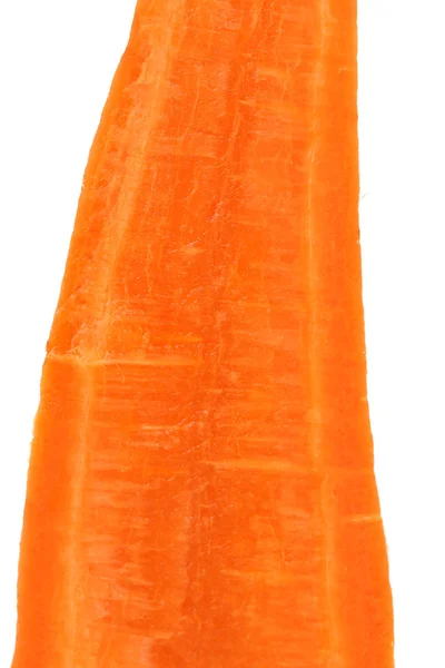 Close up of fresh carrot slice. — Stock Photo, Image
