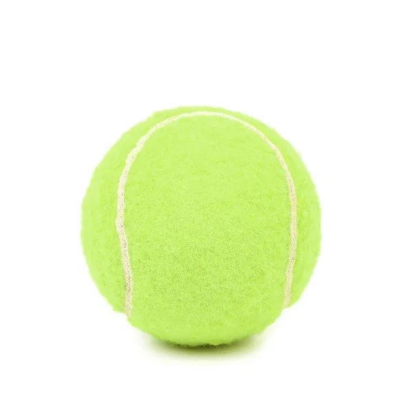 Primer plano de una sola pelota de tenis . — Foto de Stock