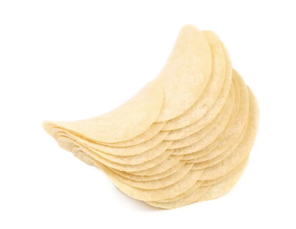 Stapel van chips. — Stockfoto