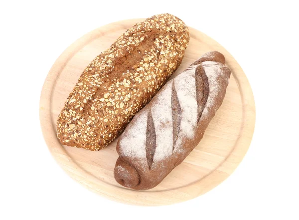 Olika hälsosamma bröd. — Stockfoto