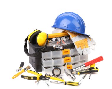 çeşitli çalışma donanımları.