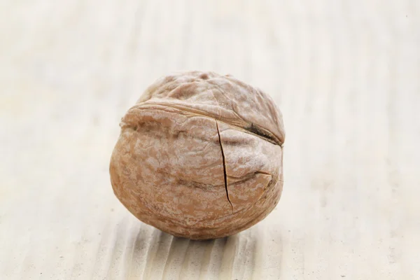 Walnut on wooden background — Stock Photo, Image