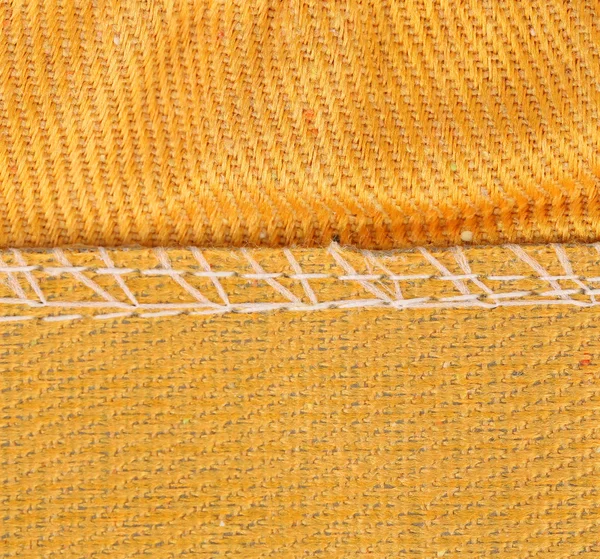 Texture of cloth with stitch. — Stock Photo, Image