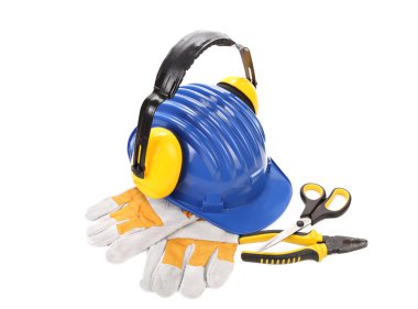 çeşitli çalışma donanımları.