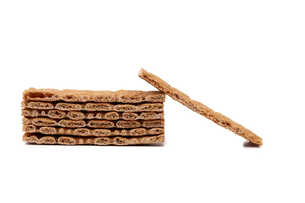 Pila de pan crujiente de grano . — Foto de Stock