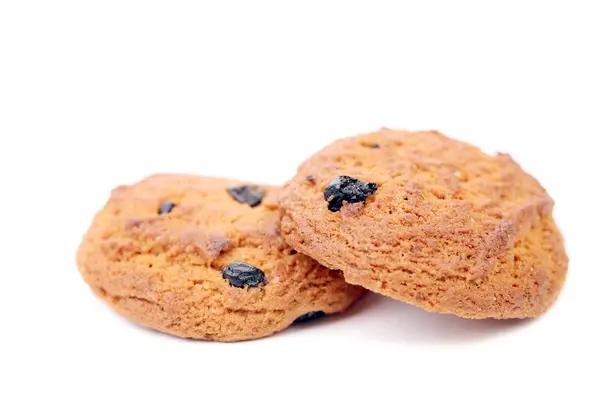 Galletas de avena con chispas de chocolate . —  Fotos de Stock